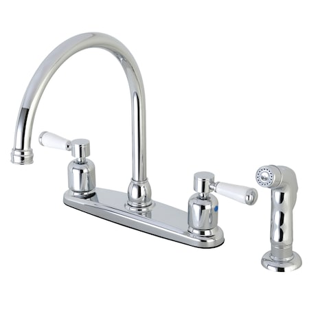 Paris FB791DPLSP 8-Inch Centerset Kitchen Faucet with Sprayer FB791DPLSP